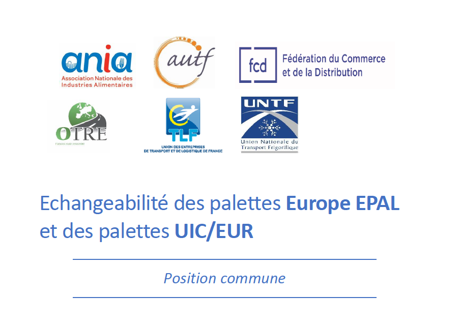 Echangeabilité des palettes EPAL et UIC/EUR