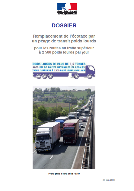 Péage de transit poids lourds