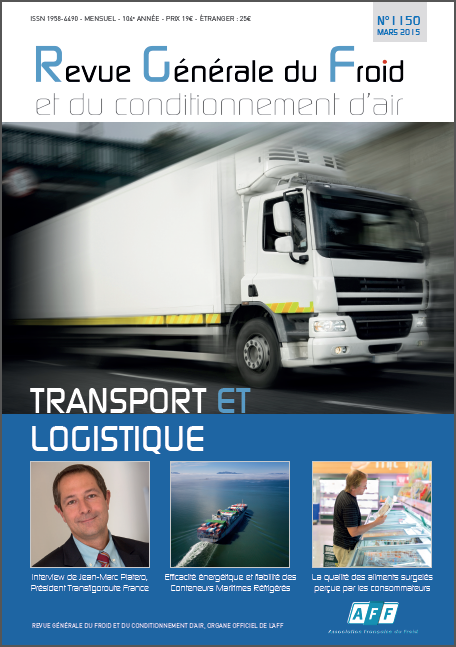 Revue Générale du Froid : numéro "transport et logistique"
