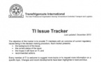 ISSUE TRACKERS décembre 2013